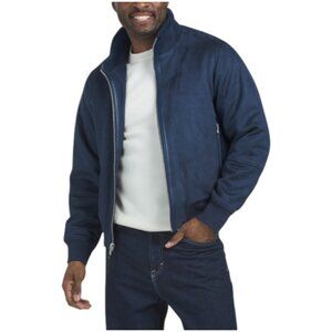 ROBERT GRAHAM Faux Suede Bomber Jacket